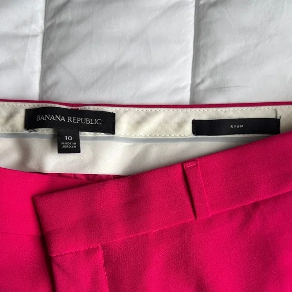 ❄️ Banana Republic, Ryan Pant in Magenta - Picture 3 of 7